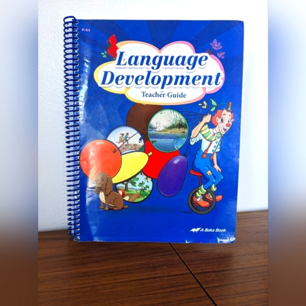 Abeka Language Development Teacher's Guide (Ages 2 & 3)